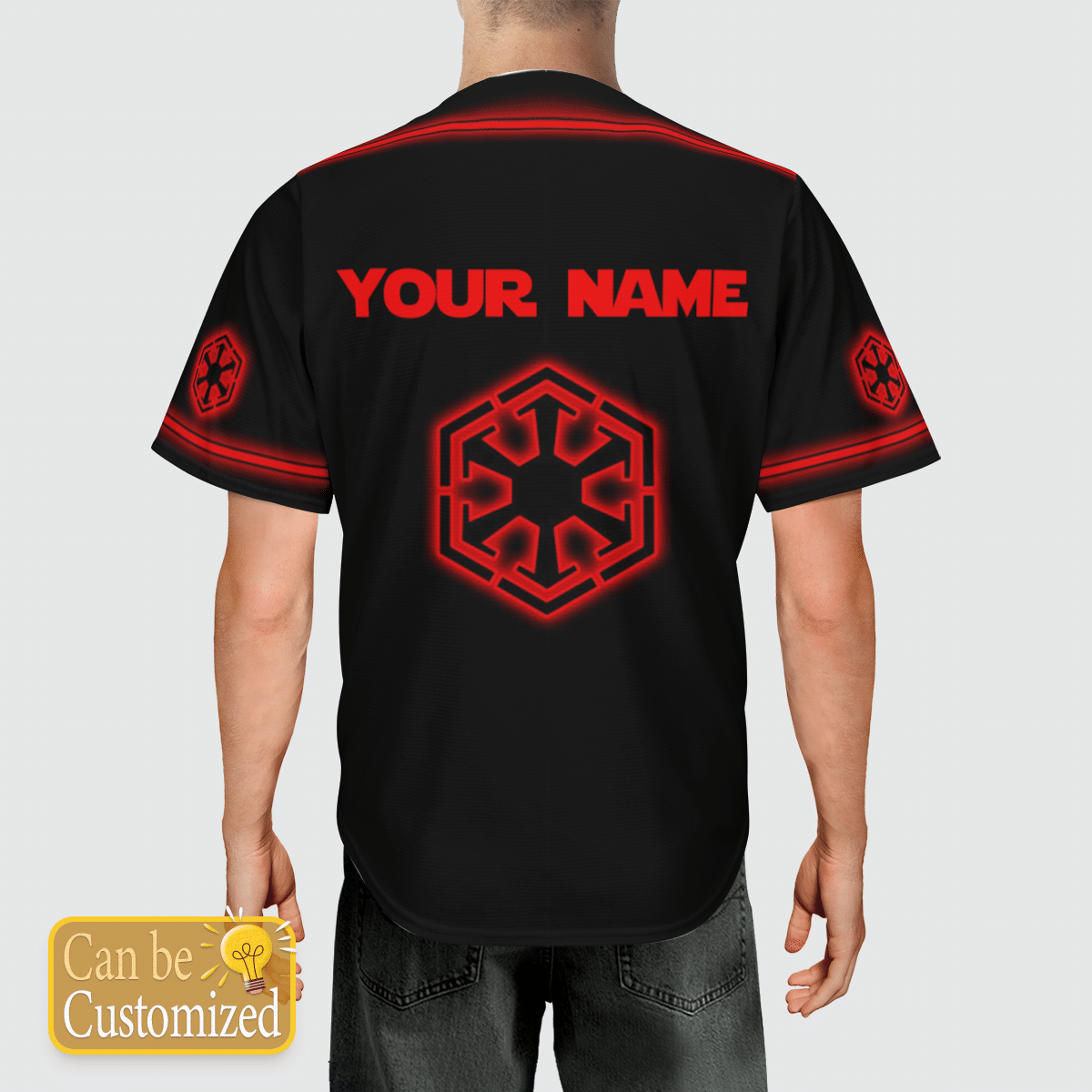 Sith Empire custom name baseball shirt 3
