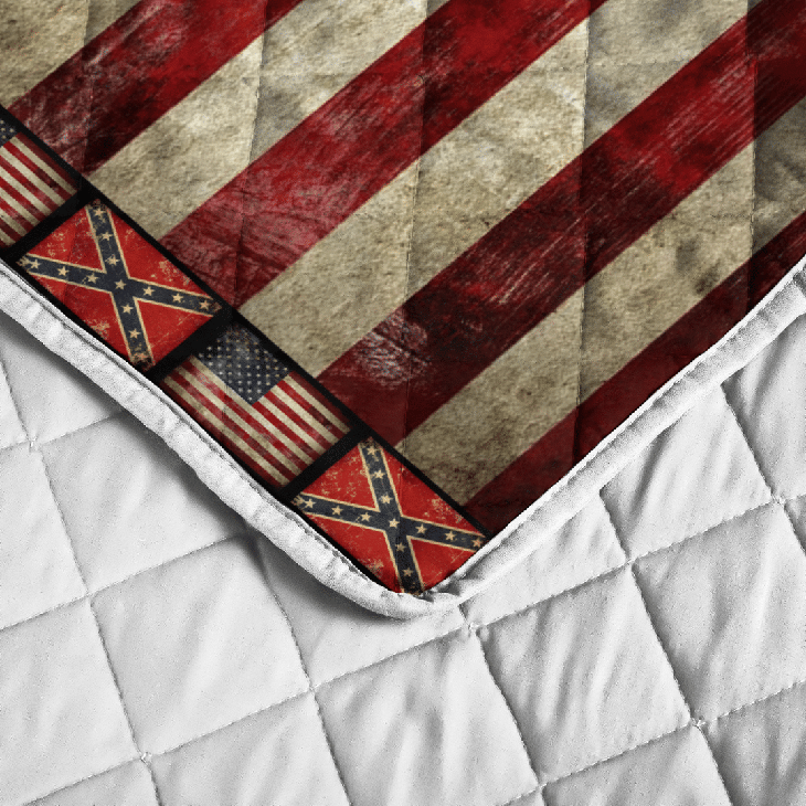 Skull American Flag The Southern Bedding Set2