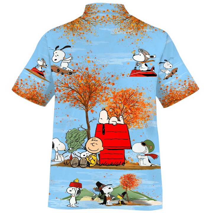 Snoopy Autumn Time Hawaiian Shirt7