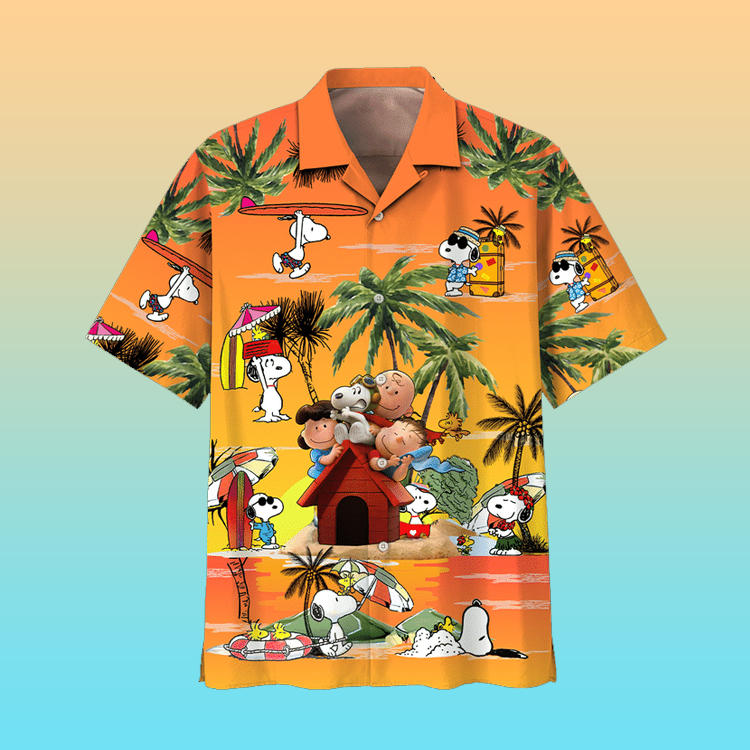 Snoopy Summer Time Hawaiian Shirt -BBS