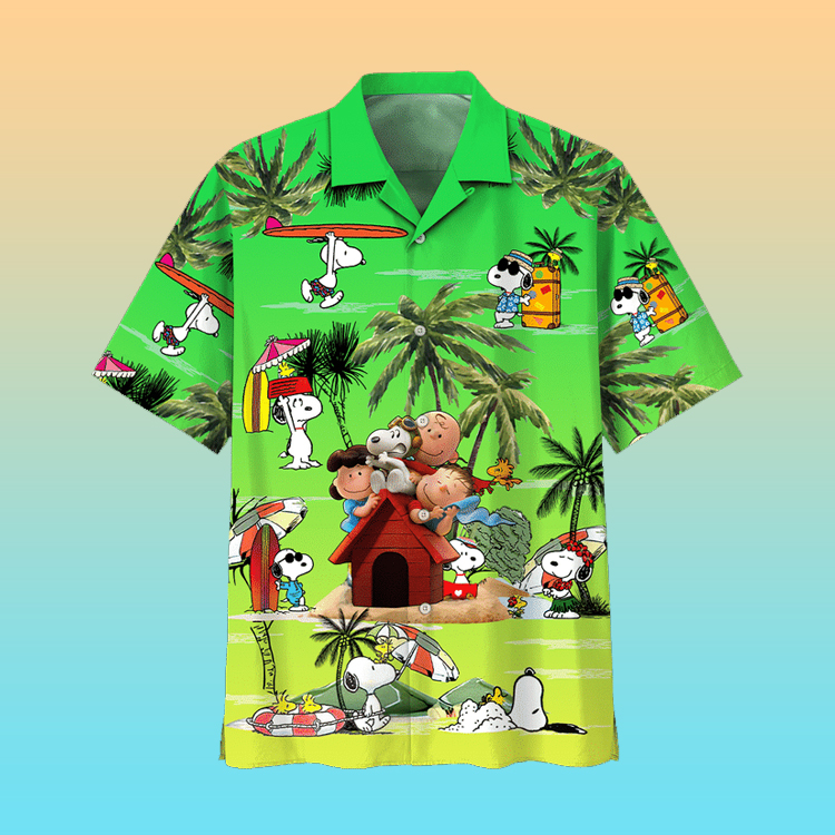 Snoopy Summer Time Hawaiian Shirt5