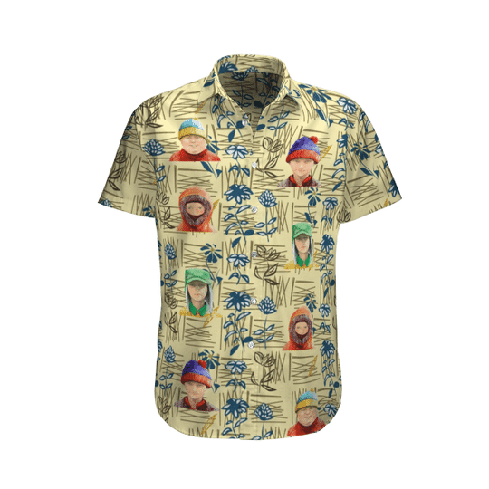 South Park Kenny Cart Man Kyle Stan hawaiian shirt