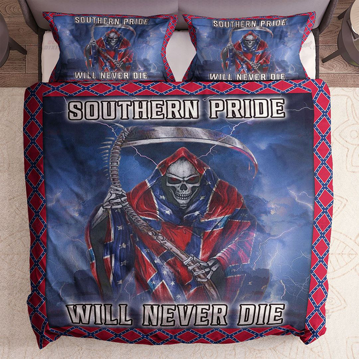 Southern Pride Will Never Die Quilt Bedding Set1