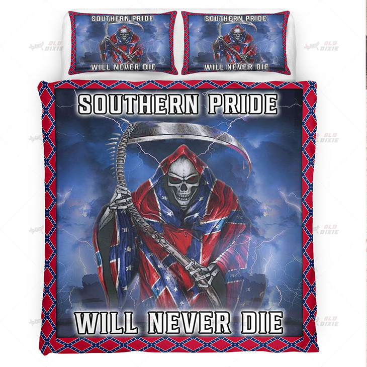 Southern Pride Will Never Die Quilt Bedding Set2