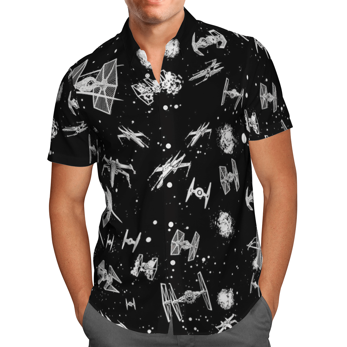 Space ships Hawaiian shirt – LIMITED EDITION