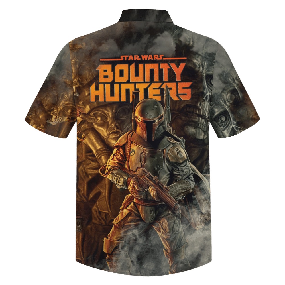 Star Wars Bounty Hunter hawaiian shirt - Picture 1