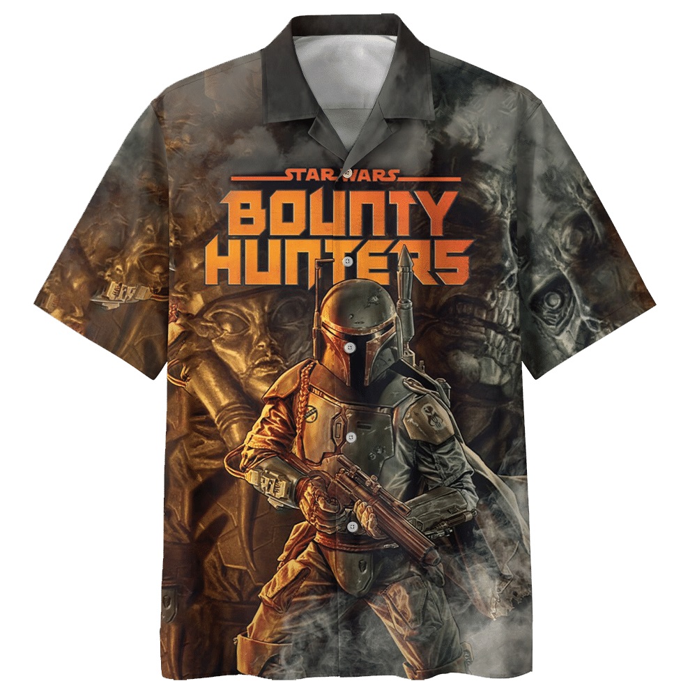 Star Wars Bounty Hunter hawaiian shirt