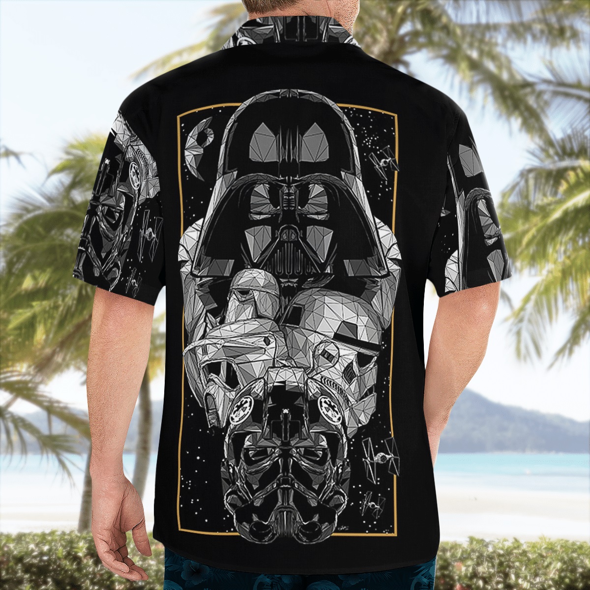 Star Wars Darth Vader Stormtrooper hawaiian shirt - Picture 2