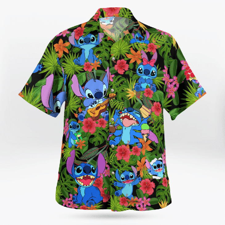 Stitch Funny Hawaiian Shirt1