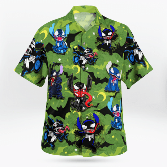 Stitch Venom Hawaiian Shirt1