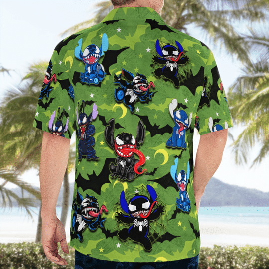 Stitch Venom Hawaiian Shirt3