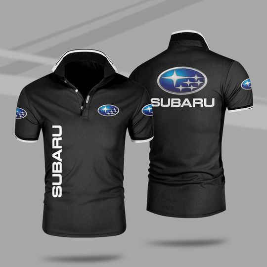Subaru 3d polo shirt