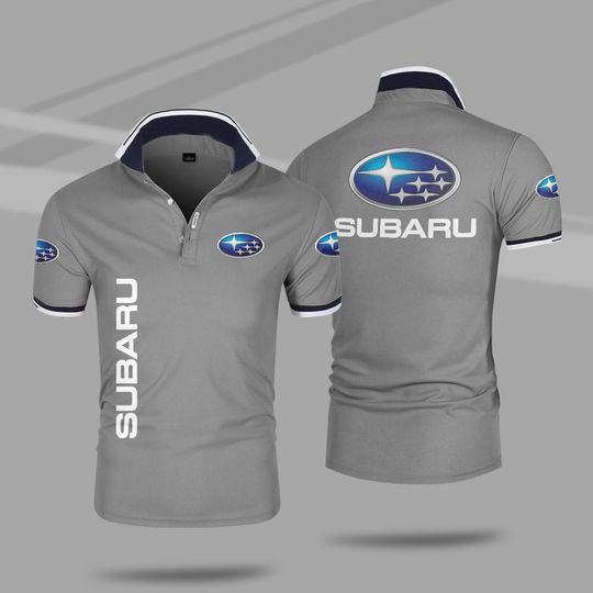 Subaru 3d polo shirt4