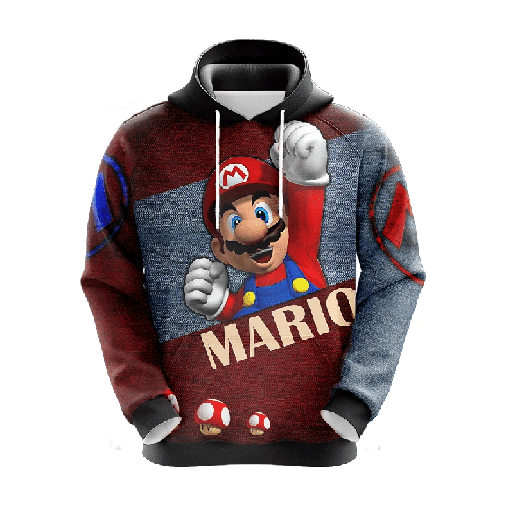 Super Mario Bros 3D Hoodie2