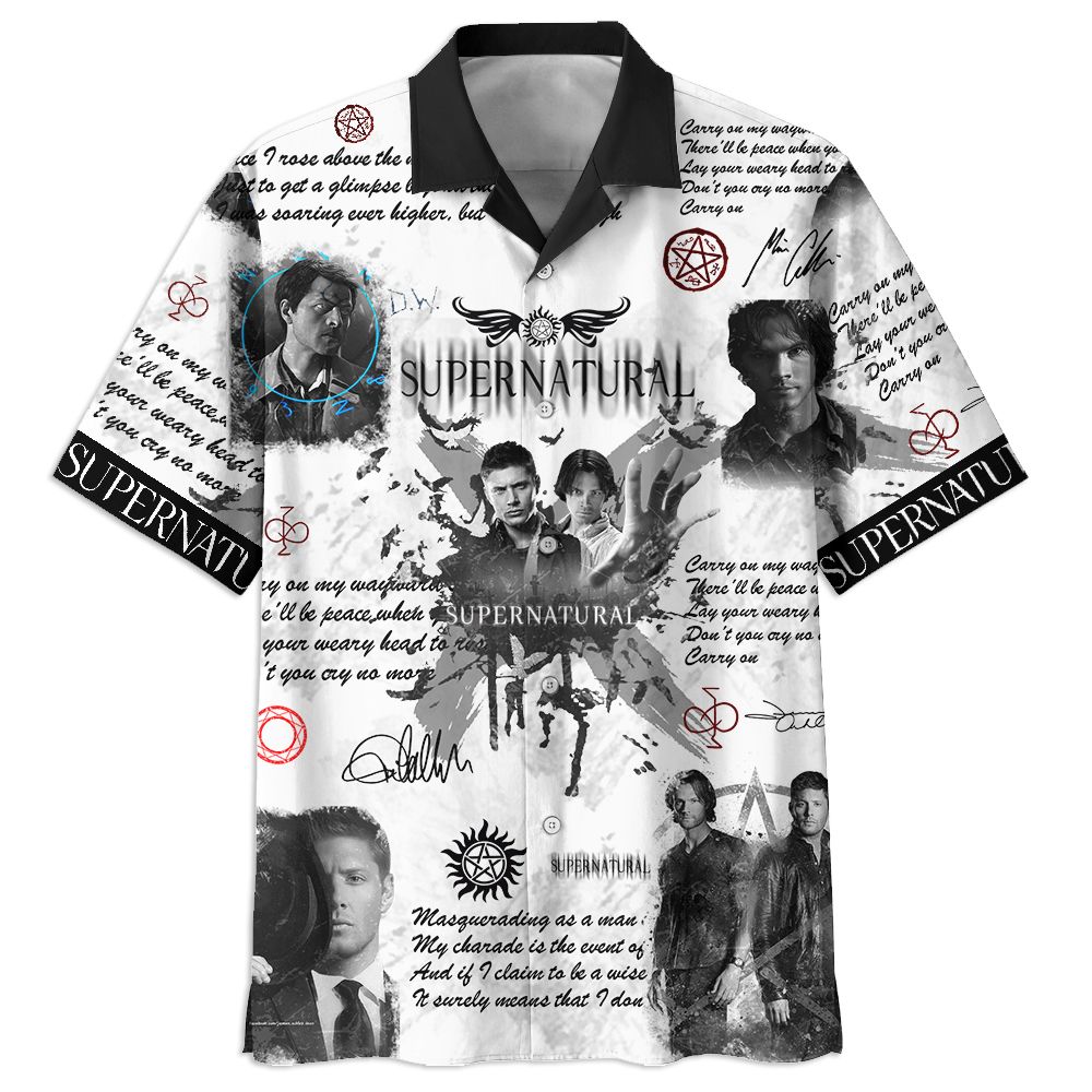 Supernatural hawaiian shirt - Picture 1