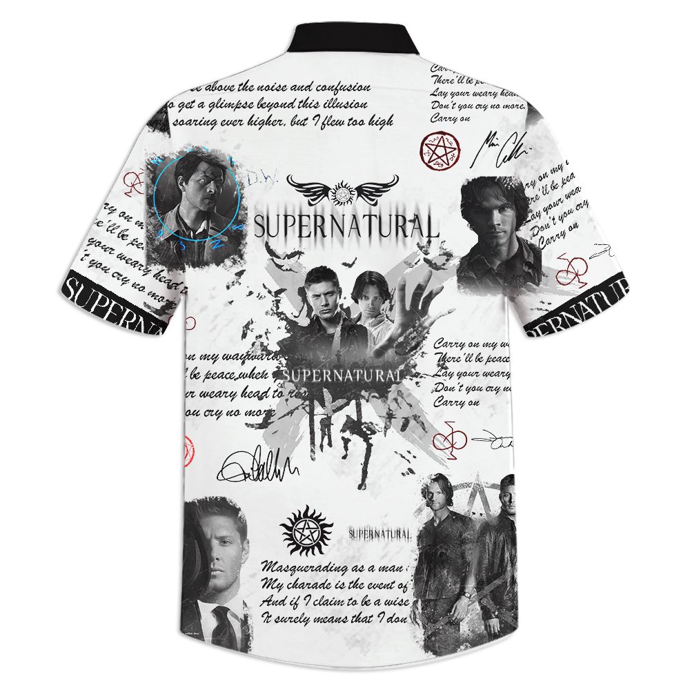 Supernatural hawaiian shirt - Picture 2