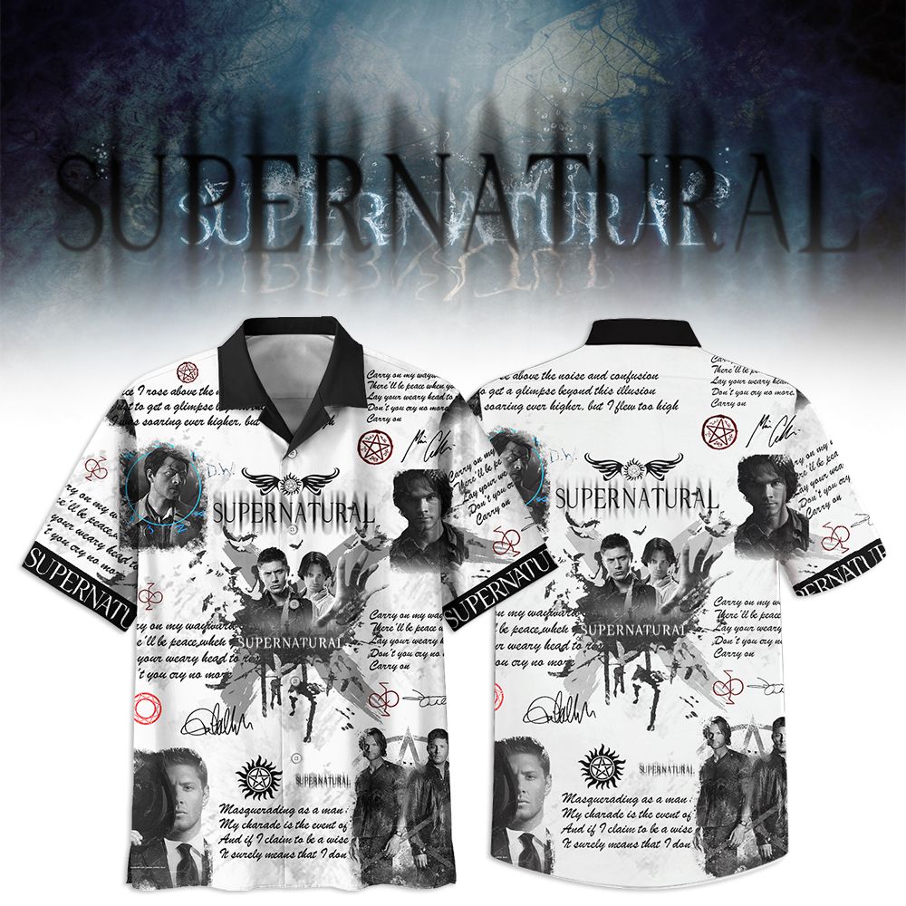 Supernatural hawaiian shirt – Saleoff 050821