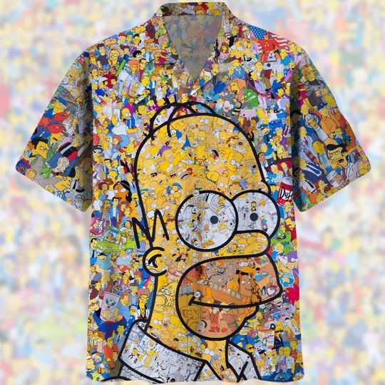 The Homer simpson Hawaiian Shirt -BBS