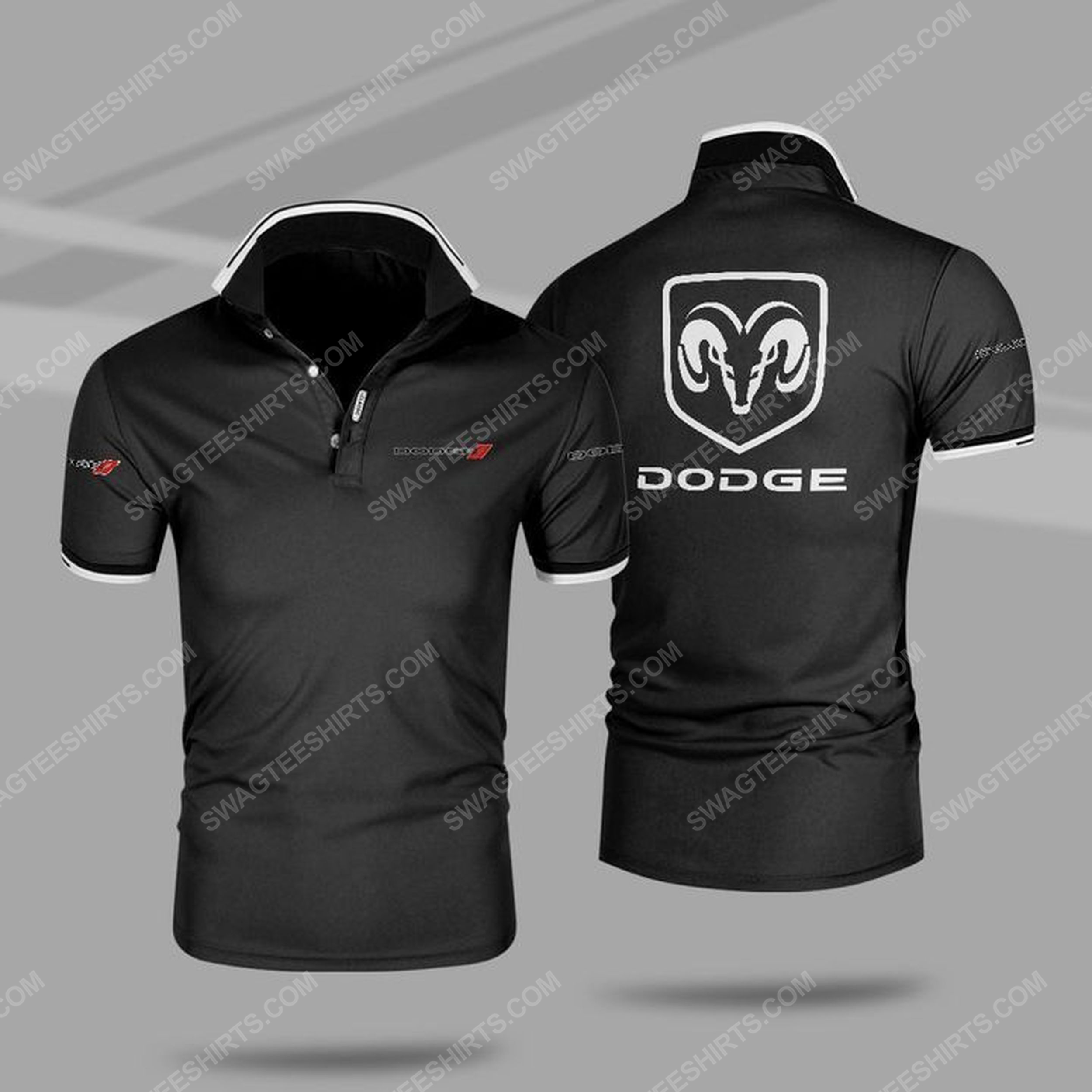 [special edition] The dodge symbol all over print polo shirt – maria