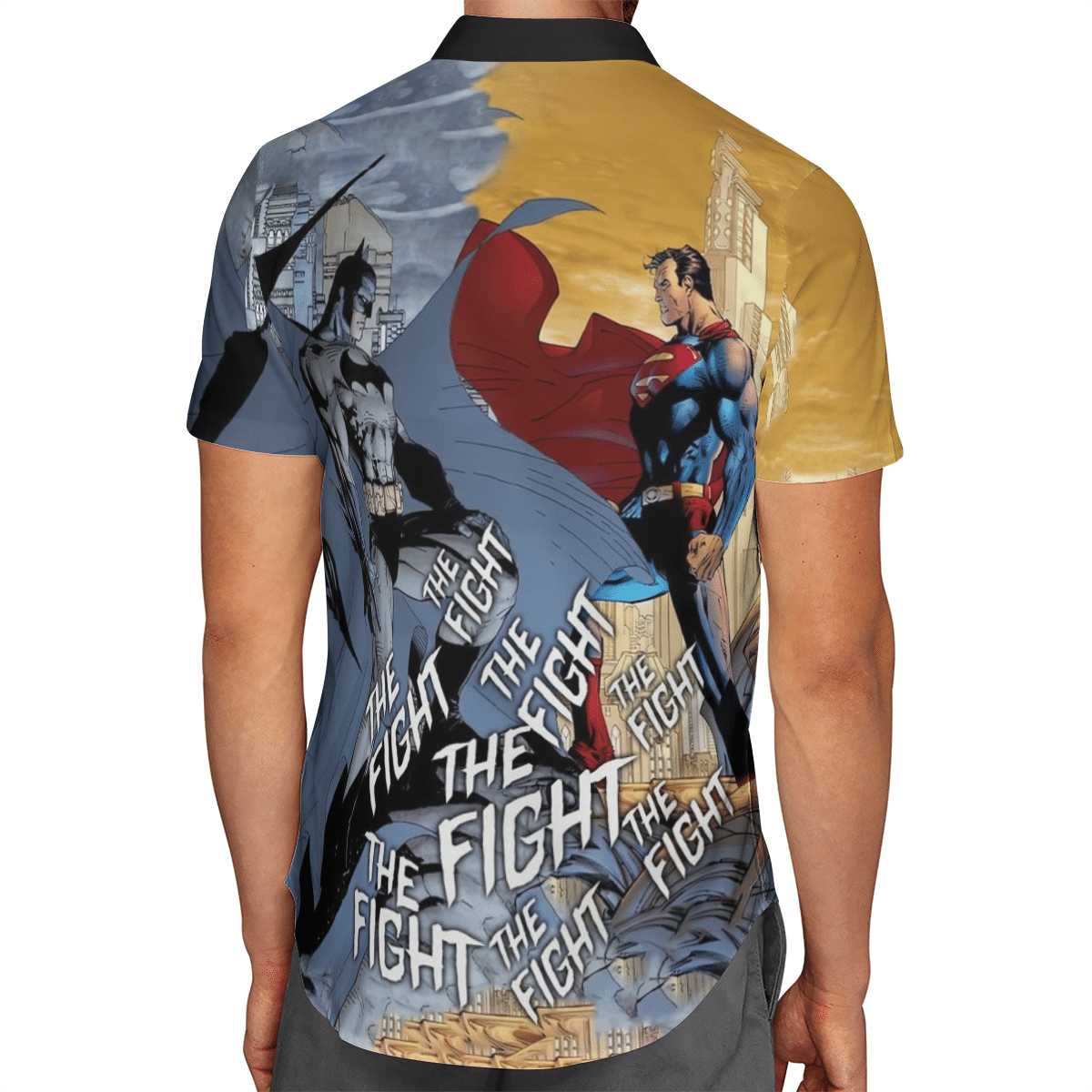The fight of Batman and Superman Hawaiian shirt 2