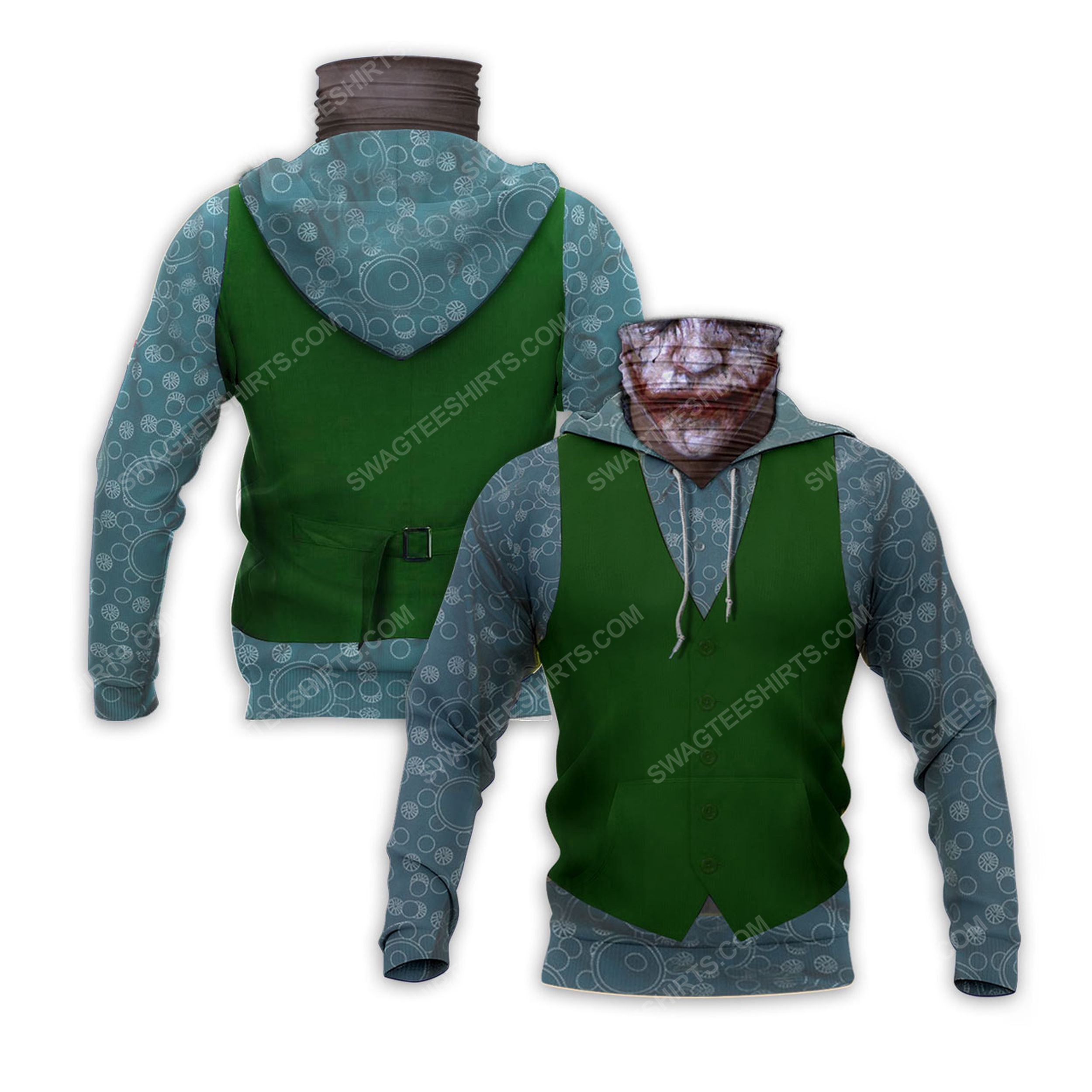 The joker with suit full print mask hoodie 1(1)