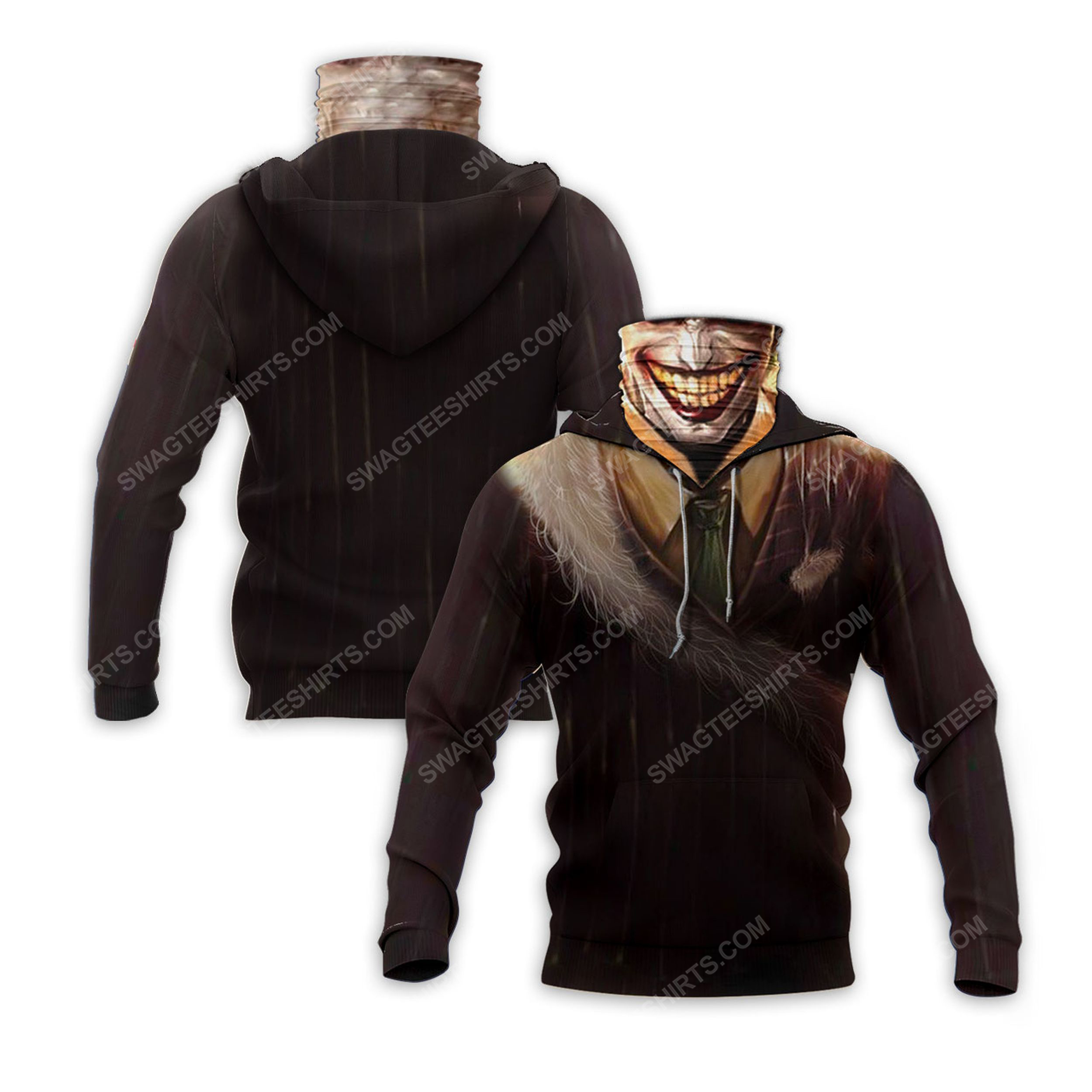 [special edition] The joker’s smile full print mask hoodie – maria