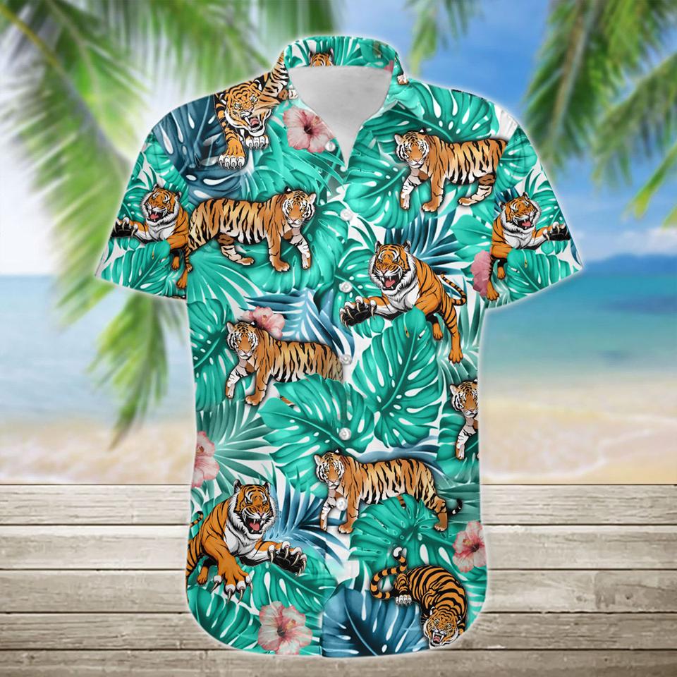 Tiger hawaiian shirt
