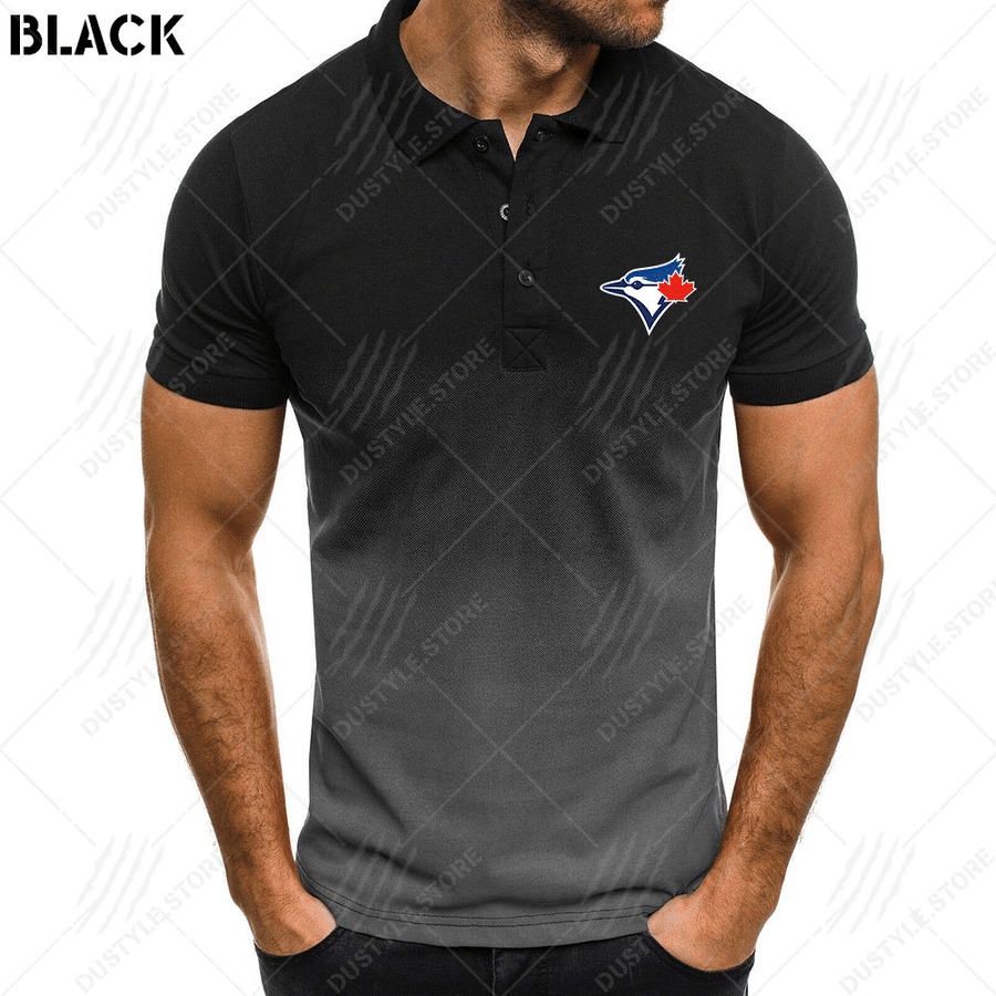 Toronto Blue Jays Men Gradient Polo shirt – BBS