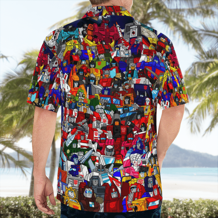 Transformer hawaiian shirt3