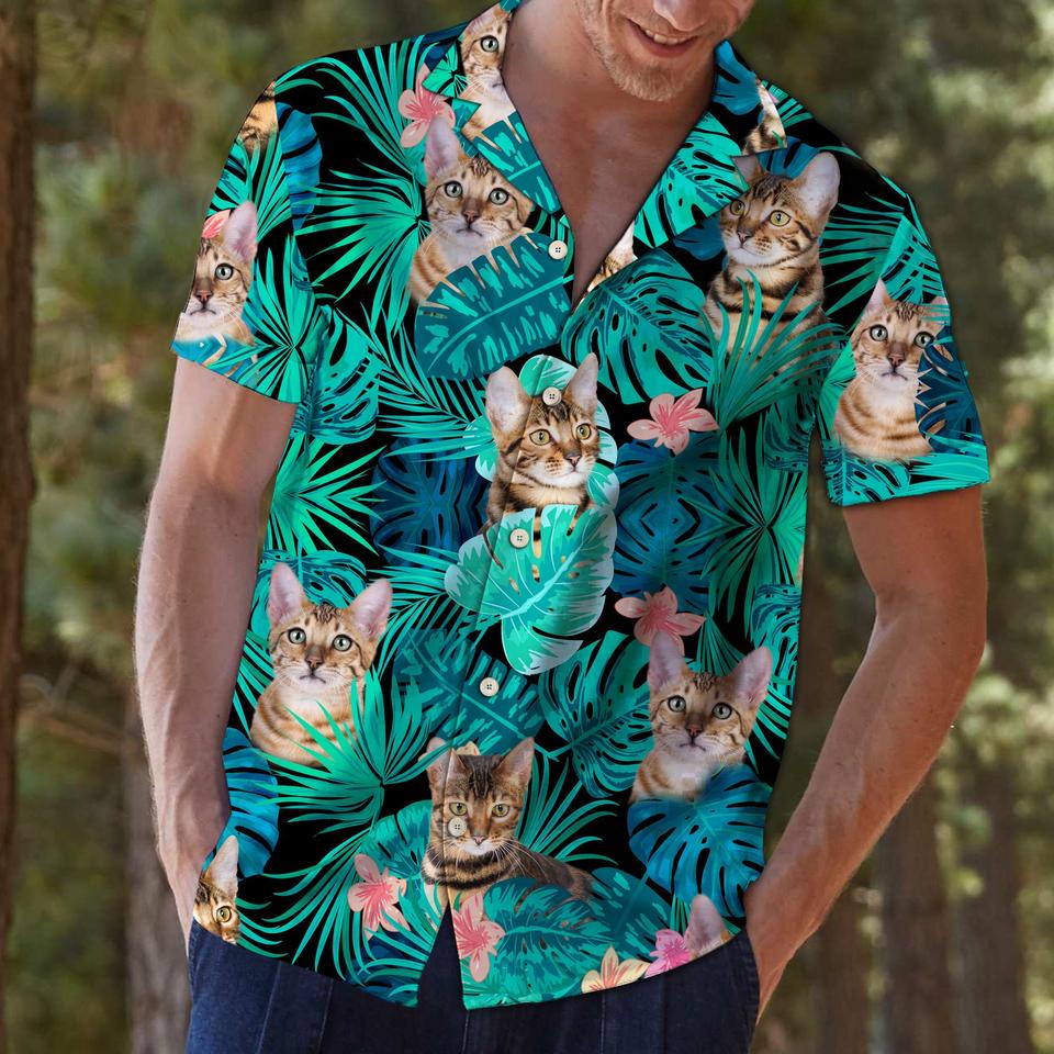 Tropical toyger hawaiian shirt1