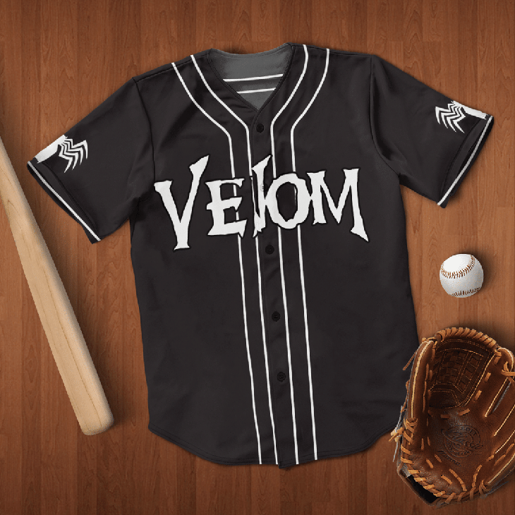 Venom Baseball Jersey Shirt  – LIMITED EDITION