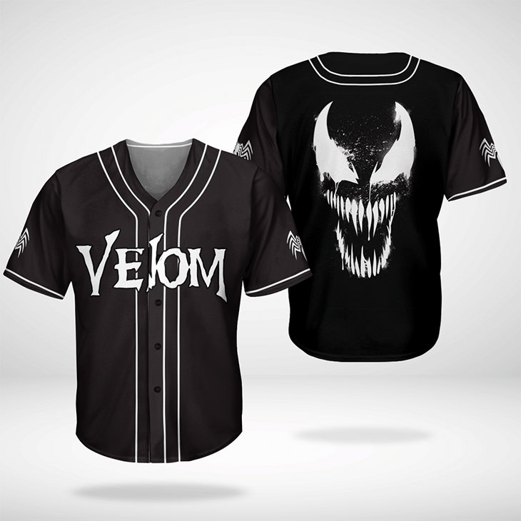 Venom Baseball Jersey Shirt