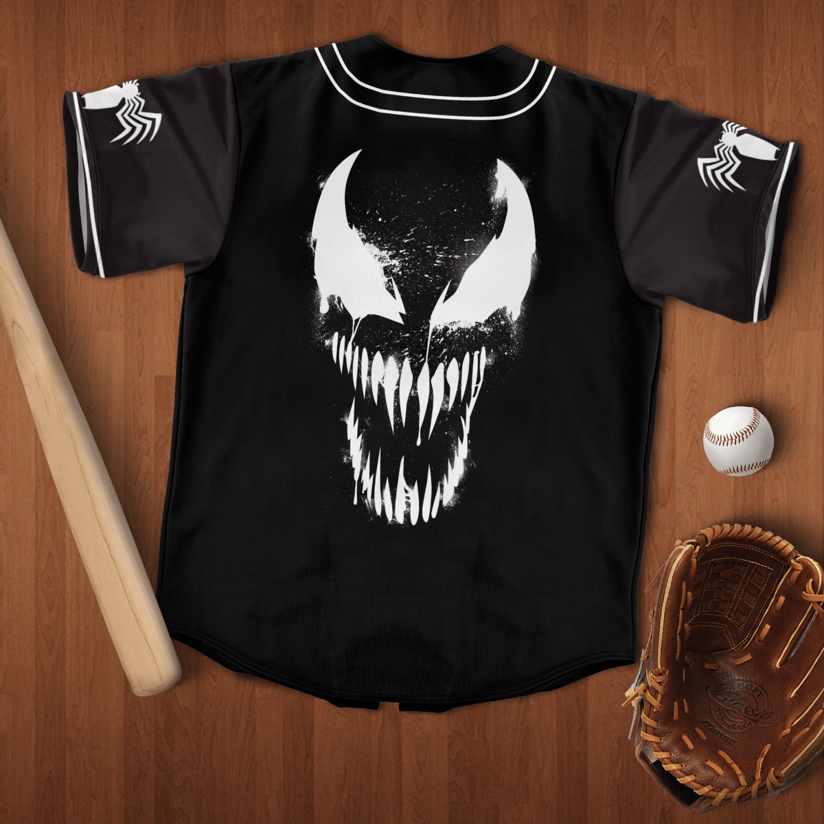 Venom baseball jersey shirt - Picture 1