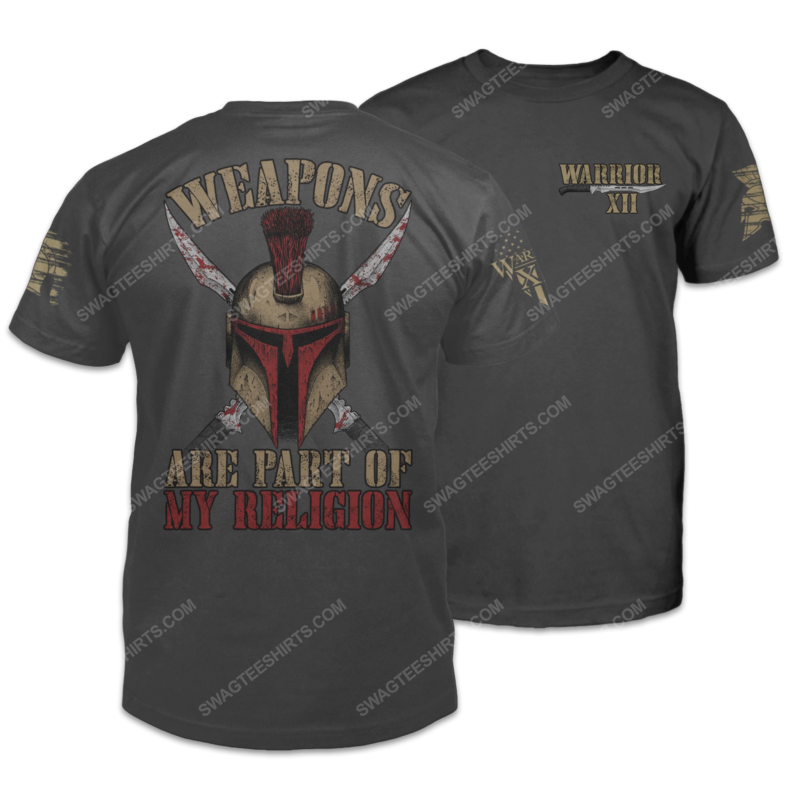 [special edition] Weapons are part of my religion warrior american flag patriotic shirt – maria