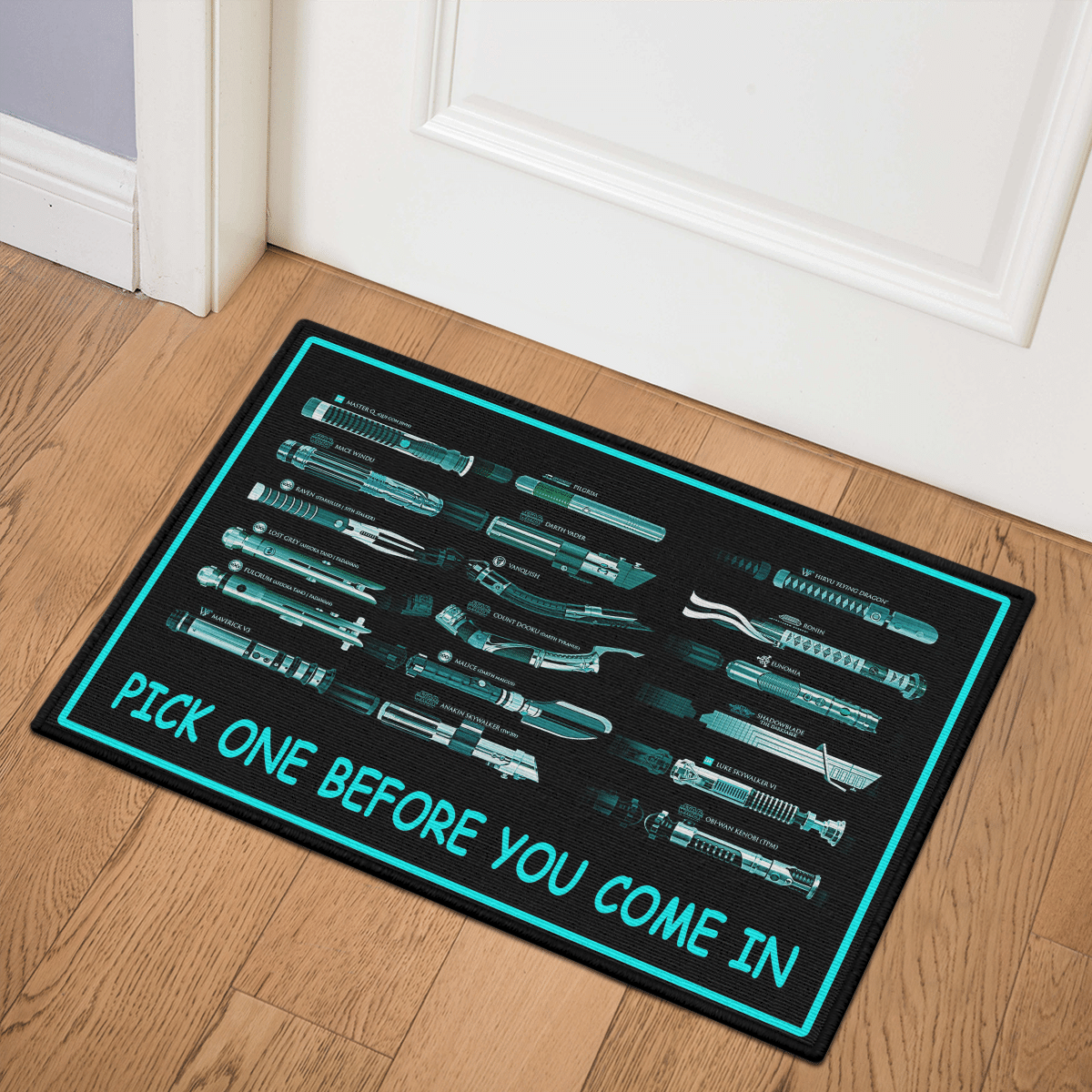 Star War Weapons pick one before you come in doormat – LIMITED EDITION