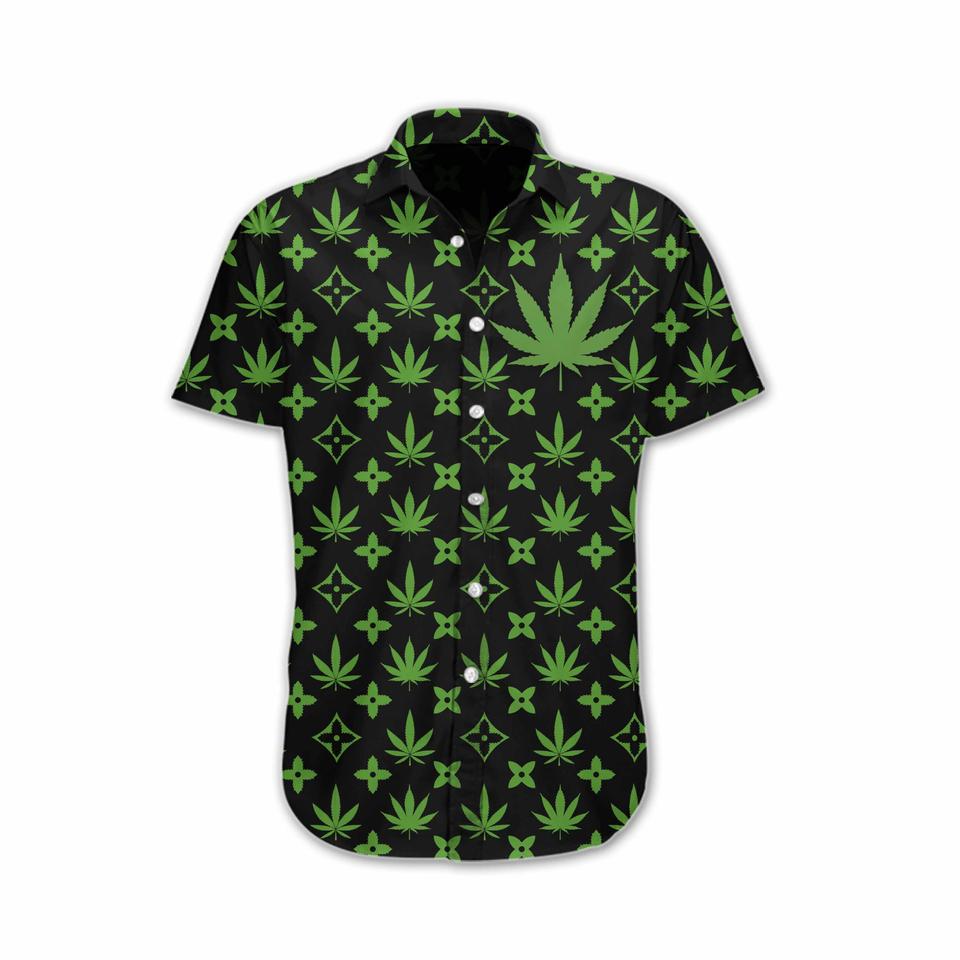 Weed hawaiian shirt2