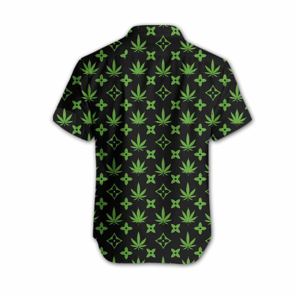 Weed hawaiian shirt3