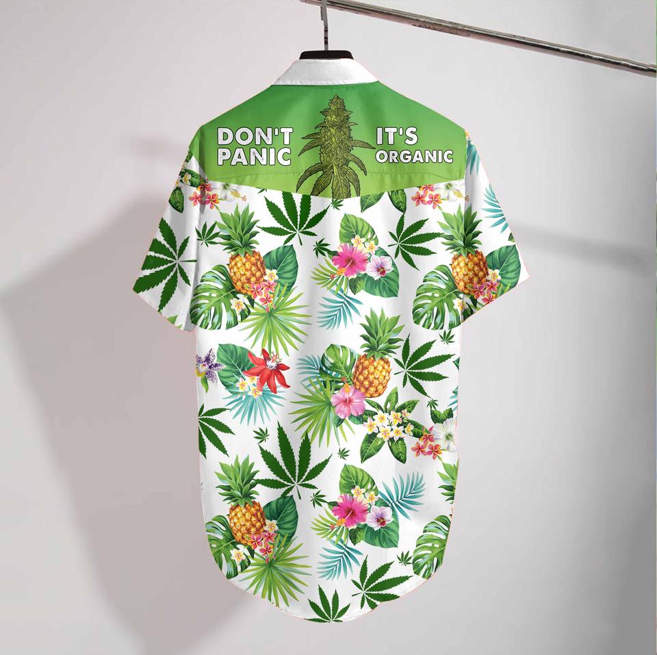 Weed tropical hawaiian shirt2