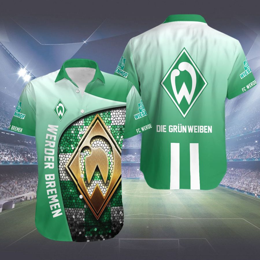 Werder Bremen Die Grün-Weißen hawaiian shirt – Dnstyles 070821