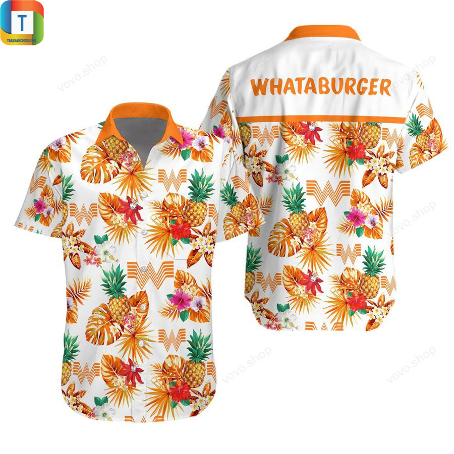 Whataburger Hawaiian Shirt Beach Short