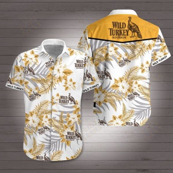 Wild Turkey Bourbon hawaiian shirt
