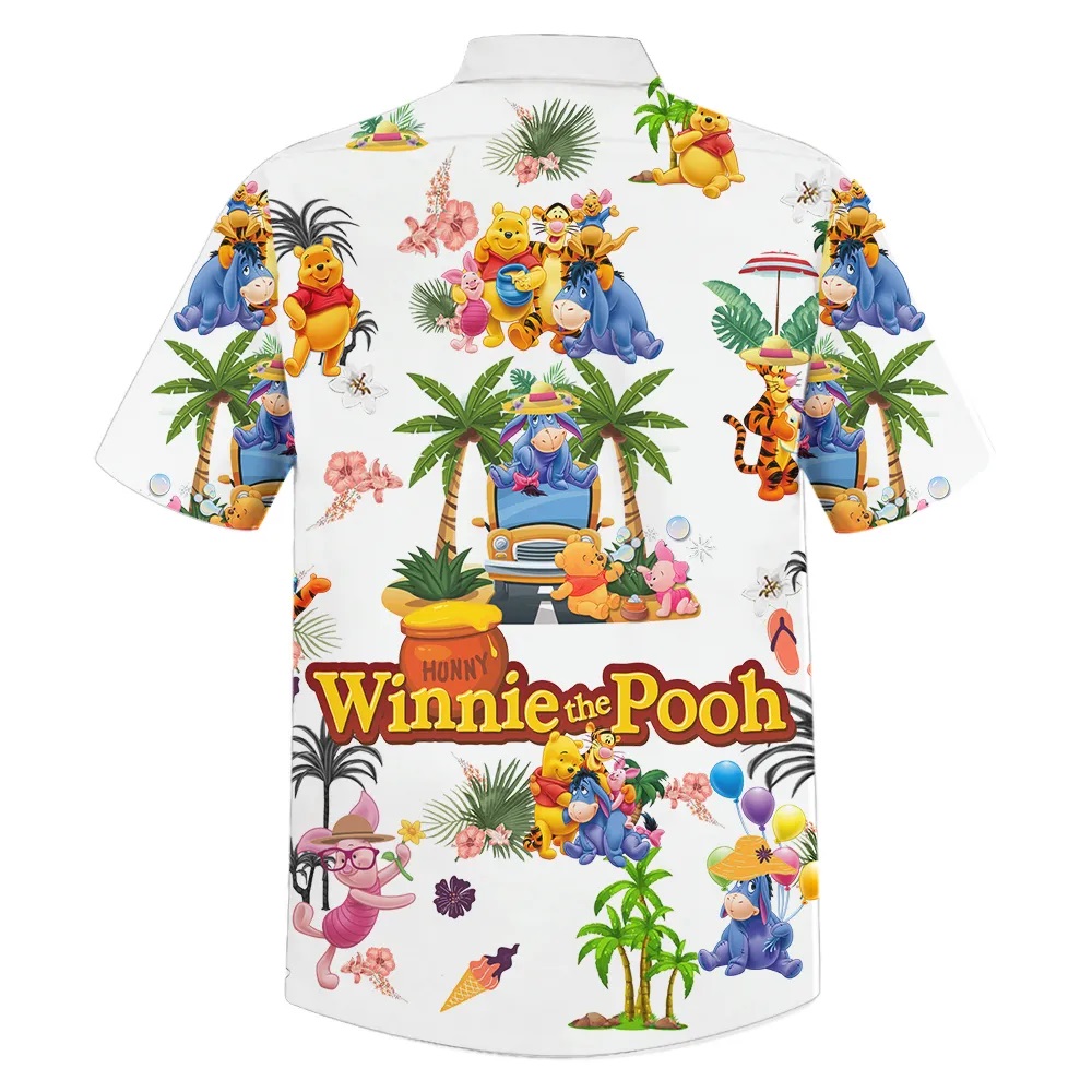 Winnie the Pooh summer hawaiian shirt - Picture 2