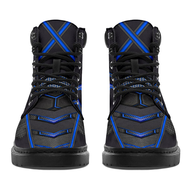 Wolf Personalized Printed Carbon Pattern Boots2