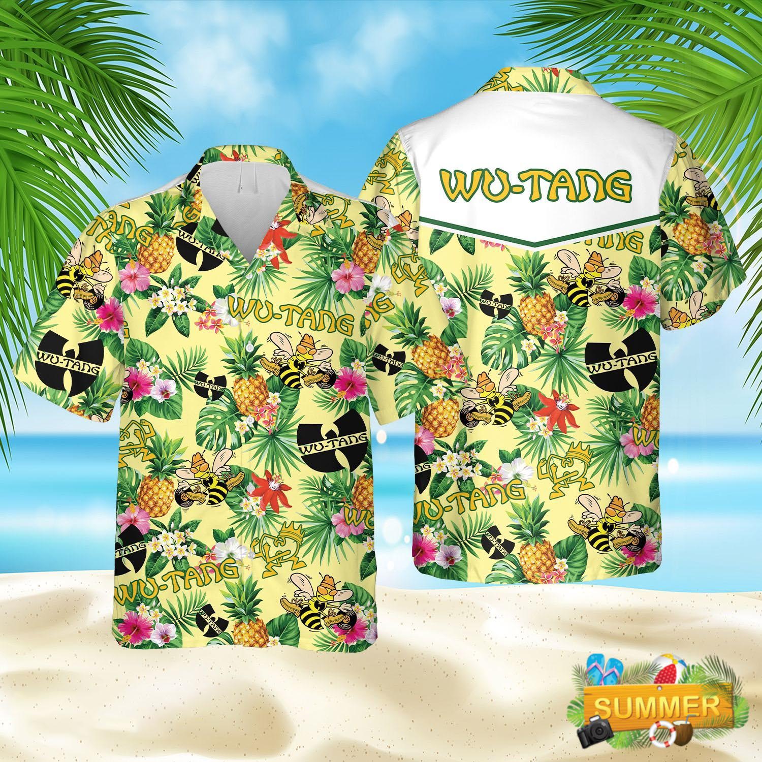 Wu Tang Clan Tropical Hawaiian Shirt