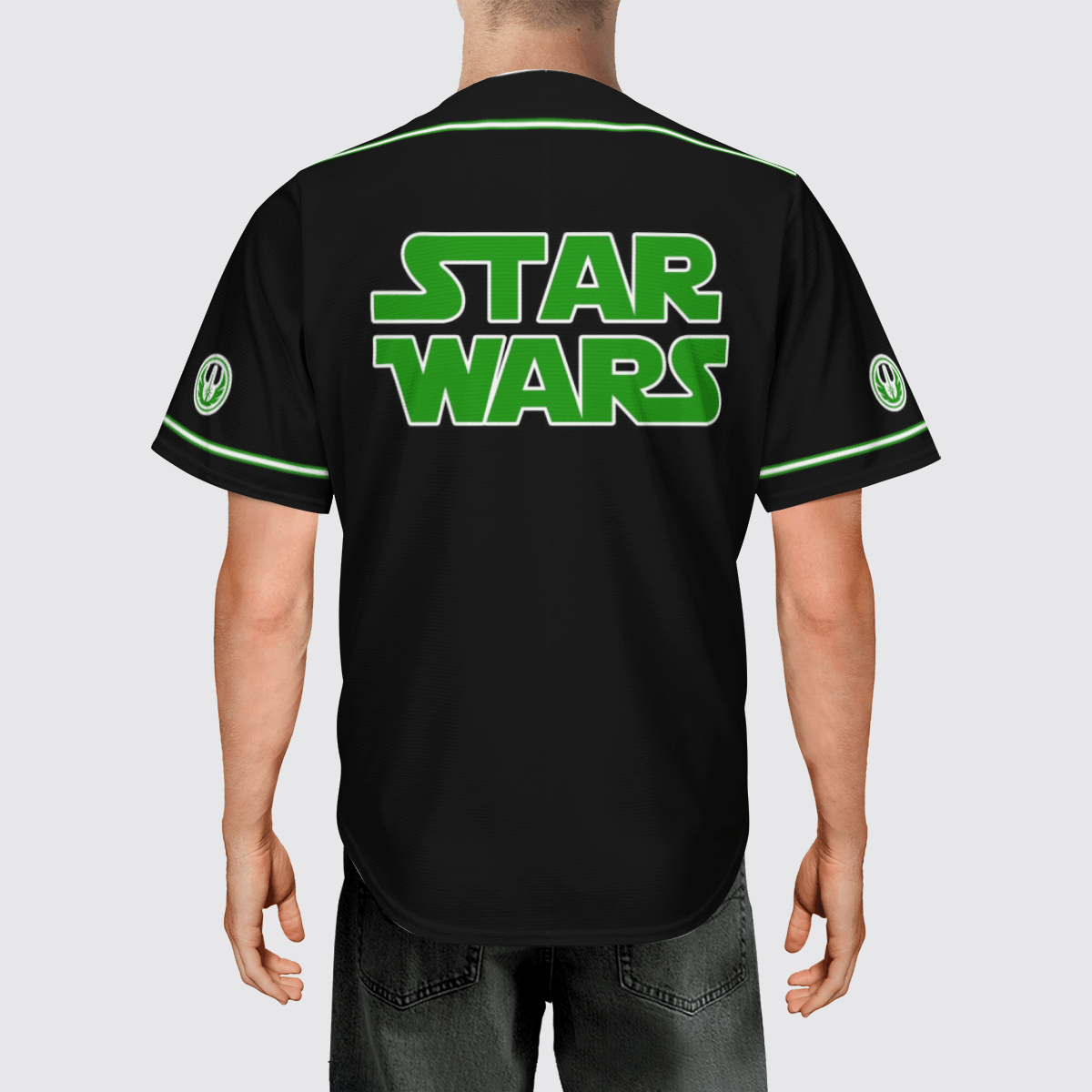 Yoda Star Wars baseball shirt 3