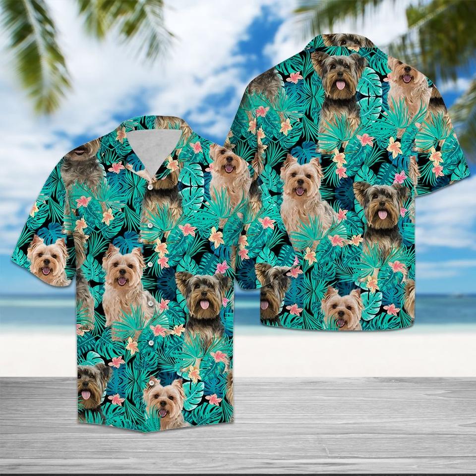 Yorkshire terrier hawaiian shirt1