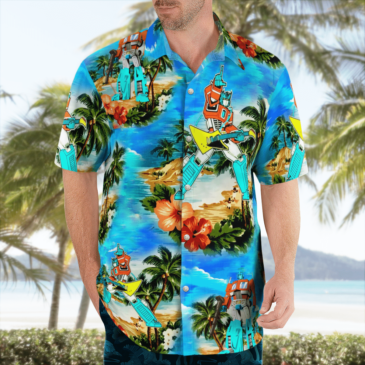 You've got the touch transformer Hawaiian shirt