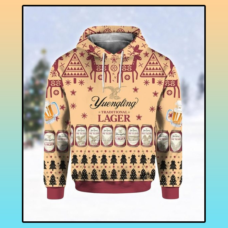 Yuengling lager beer all over print 3d hoodie1