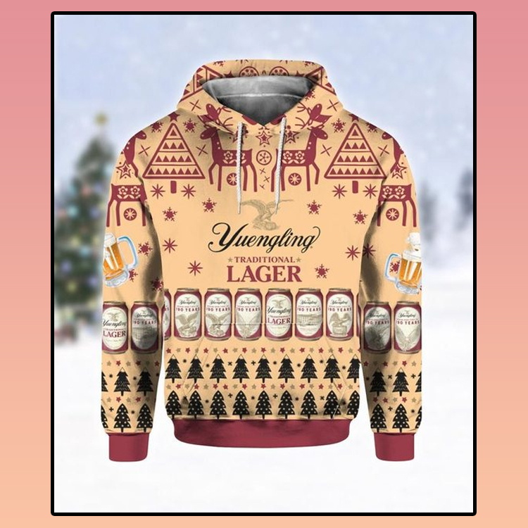 Yuengling lager beer all over print 3d hoodie2
