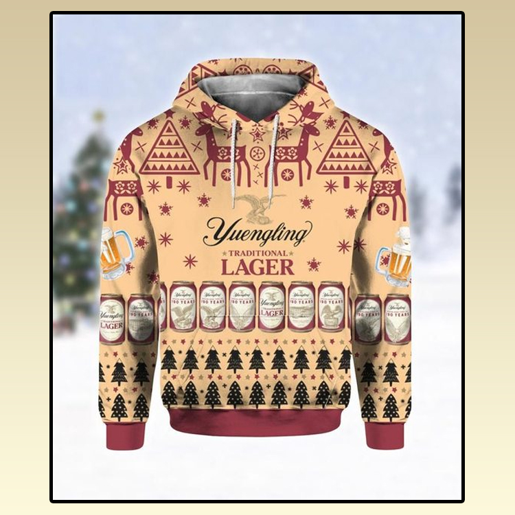 Yuengling lager beer all over print 3d hoodie3